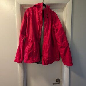 Red Rain Jacket